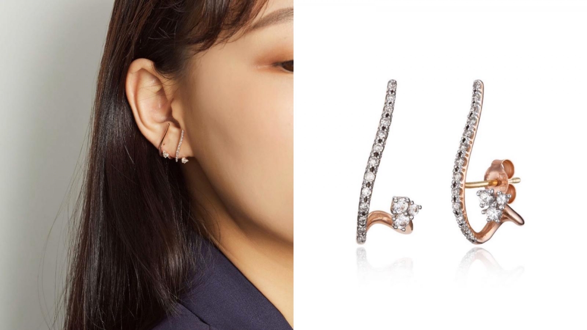 口罩帶常與耳環「糾纏不清」？推介10款防勾型貼耳精緻耳環